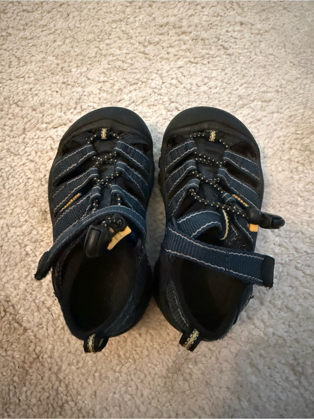 Keen Newport Waterproof Sandal Navy toddler 8 beach shoe Velcro unisex boy girl